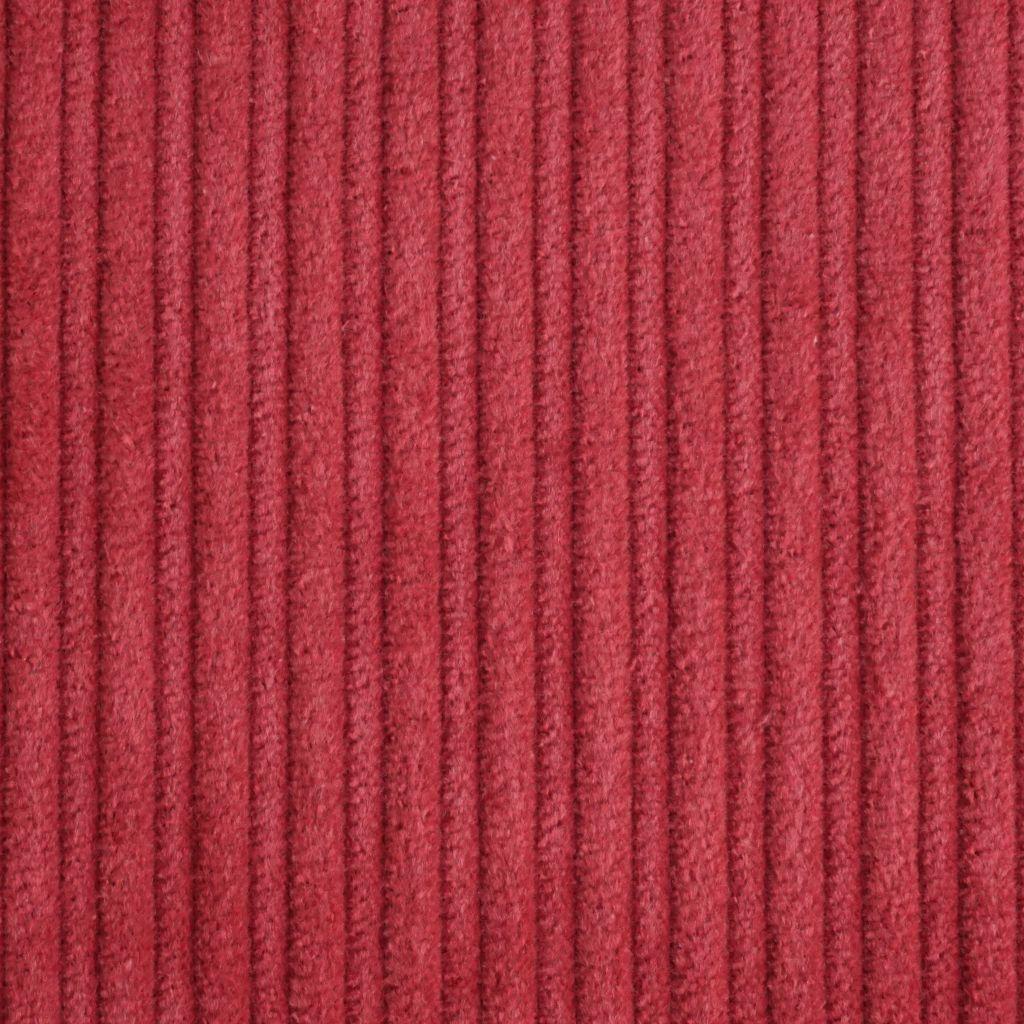 Preview: Breitcord high-low Baumwolle dunkelrot
